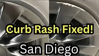 Tesla Mobile Wheel Repair &ndash; How We Restore Damaged Wheels On-Site!