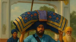 Guru sahib jiya di sukhasan sahib ji di sewa #waheguru #sewa #sikhism #tuhituhi #dhan #kabaddi 