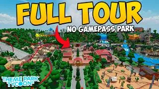 Visiting My NO GAMEPASS Park in Theme Park Tycoon 2