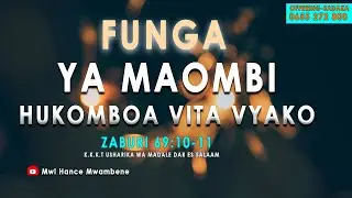 SIKU YA 5.Funga ya maombi hukomboa vita yako.Mwl Hance Mwambene.