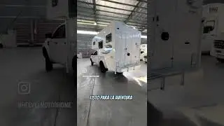‼️‼️As&iacute; se carga un camper sobre una pickup 🛻✅