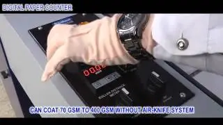 HS 558 UV coating and curing machine SD