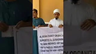 Support Muslim teachers in Vietnam , they are volunteers to teach Islamic knowledge without salary
