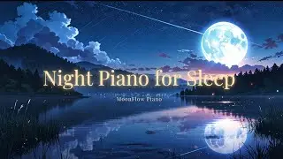 Soft Classical Piano Music for Deep Sleep and Night Relaxation | Calm Piano with Water Ambience