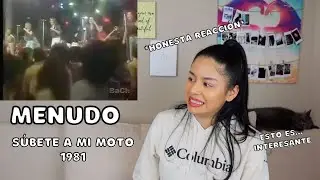 REACCIONO por PRIMERA VEZ a MENUDO - *S&Uacute;BETE A MI MOTO* 1981
