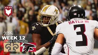 New Orleans Saints vs Atlanta Falcons | Week 12 Game | JSN 2025-26