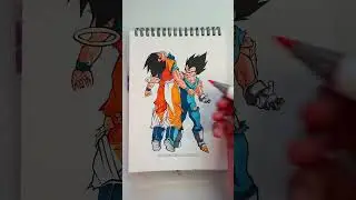 #anime #drawing #goku #dragonball #speedsong #art #music aav #phonkmusic #nightcore #tutorial