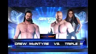 WWE DREW MCINTYRE VS TRIPLE H