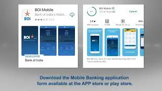 User registration on Bank of India Mobile application, BOI mobile, online banking