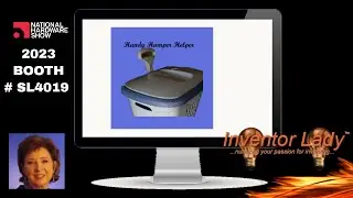 Handy Hamper Helper - Product Showcase National Hardware Show 2023  FROM THE INVENTOR LADY