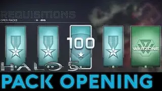 Halo 5: Guardians - Pack Opening - SR 100, Weapon Mastery, 13 Gold + Premium Packs (So Many Mythics)