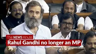Rahul Gandhi disqualified as Member of Parliament