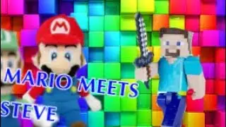 Tendo plush: MARIO MEETS STEVE