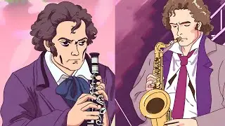 Beethoven duet but it's saxophone