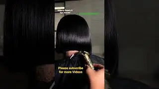 side part Bob style