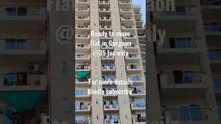 Ready to move 2 bhk flat in Gurgaon @35 lac...call 9871630442