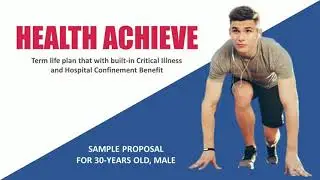 HEALTH ACHIEVE | Term Life Insurance with Critical Illness Coverage + Hospitalization Benefit | BTID