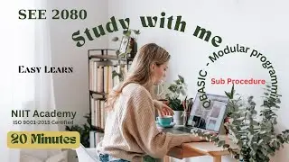 Modular programming Sub procedure for SEE