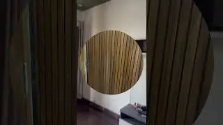 😍Wall Fluted Panel Work ✅ #entertainment #interiordesign #popular #youtube #home #homedecor