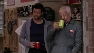 Coronation street Kevin punch Tyrone 30th Jan 2017