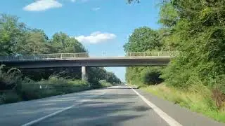 Driving in Germany | Walldorf to Airport Frankfurt Terminal 2 | #viral #travel
