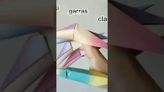 #garras #artigli #claws #origamitutorial #easyorigami #origamicraft #origamiforbeginners