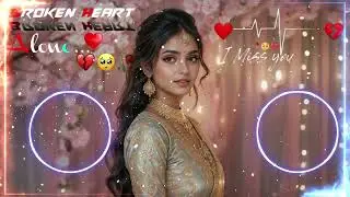Tere Bin Zindagi ✨ New Hindi DJ Song Remix | Trending Remix Love Song Viral 🎶🎙️