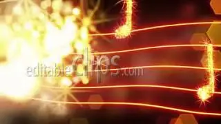 musical notes loopable background