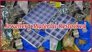 Materials unboxing Restocked / Jewellery Raw Material wholesale  /  Accessories / Tools /Supplies