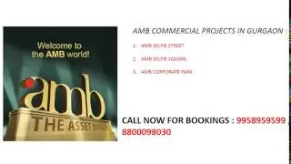 9958959599, commercial projects by amb group in gurgaon, amb commercial projects gurgaon