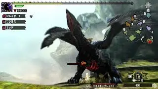 [RAW] Valphalk バルファルク - MHXX Switch Demo - Aerial Charge Blade