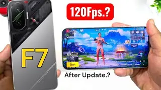 Тест на нагрев POCO F7 при 120 кадрах в секунду от BGMI 🔥🔥🔥🔥 #pocof7