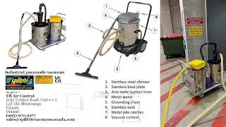 SPAV Cyclone ATEX Canada - Spillrite Vacuums Canada
