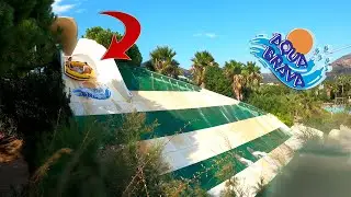 AQUABRAVA [VLOG] : un ENORME parc aquatique en Espagne !