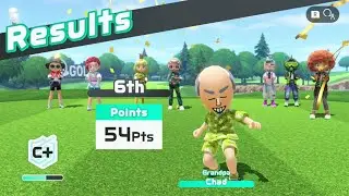 Gaming STACKED Lobbies On My Alt Account! (Nintendo Switch Sports Golf)