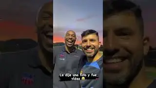 Sergio Aguero: &ldquo;I told him it was a photo but it was a video&rdquo; (Via: KunAguero/IG) #aguero #henry