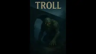 He&rsquo;s Still There&hellip;Troll Encounter #troll #darkfolklore #horror #folklore #тролль #фольклор