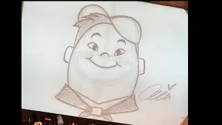 How to Draw Russell from Disney&rsquo;s &ldquo;Up&rdquo; (Animation Academy Full Video)