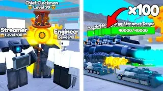 Спаунеры уже работают💀 Улучшены инженеры 😱 Новые обмены юнитами 🤑 - Toilet Tower Defense