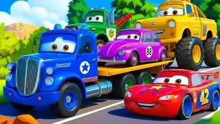 Long Slide Game With Cow Elephant Gorilla Hippopotamus Tiger 3d Animal Game Funny 3d Animals