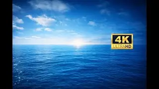 PURE BLUE CALM 🌊 Blue Ocean & Sky | Long Relaxing Music for Sleep & Focus