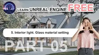 5. Interior light. Glass material setting/XZ Architects Data