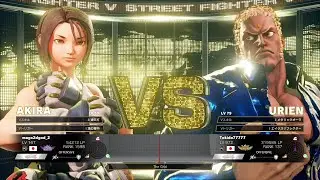 Mago (Akira) vs Tokido (Urien)：マゴ（あきら）vs ときど（ユリアン）