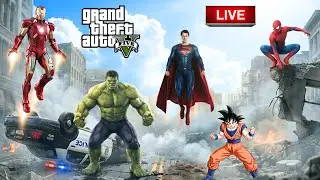 GTA 5 Live Superhero Play 34 | KING Gaming #viral #gameplay #gaming #gta #gta5