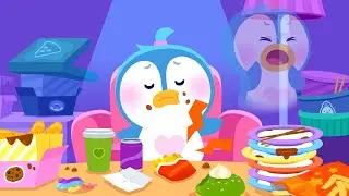 Hungry Song 😩😋🍔🍗🍟🥓 | Nursery Rhymes | Sing Along | Kid's Songs | Lotty Friends
