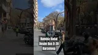 Rambla Badal. Barcelona