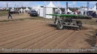Robot autonome de semis et de d&eacute;sherbage m&eacute;canique ► Agriss com