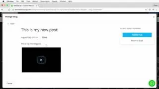 Add A Video To Your Blog