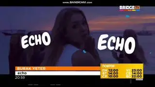 конец рекламы + заставка и MUSIC ROLL на BRIDGE TV (10.01.2018)