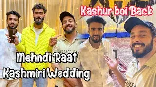 Kashur Boi Is Back | MehndiRaath | Kashmiri Wedding | Shopian Main Dawath | Wanitalks
